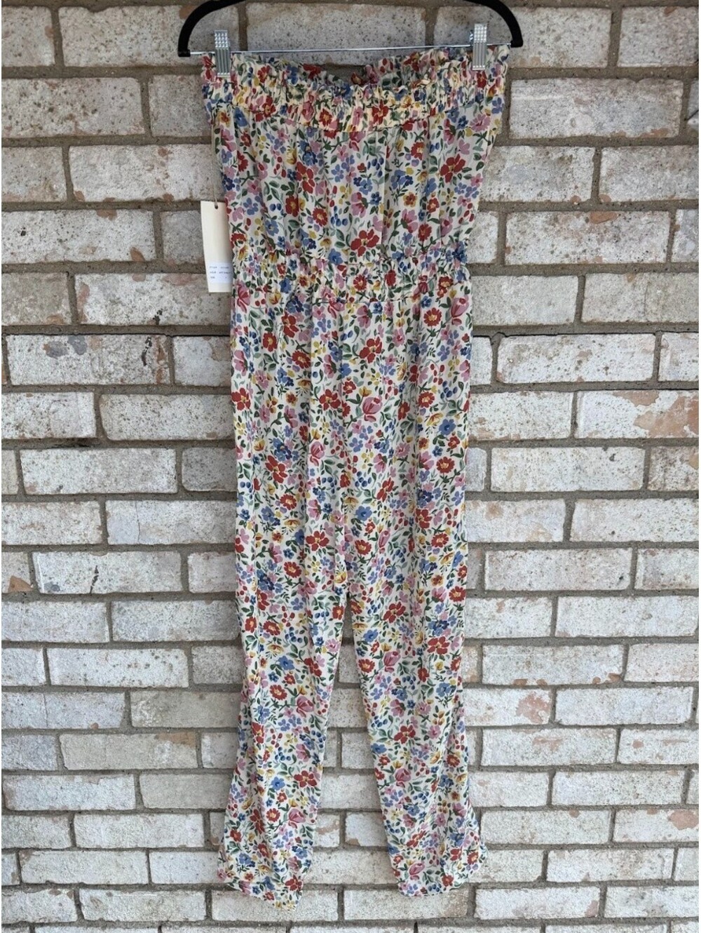 Blue Velvet Jumpsuits & Rompers Multicolor Floral Size S
